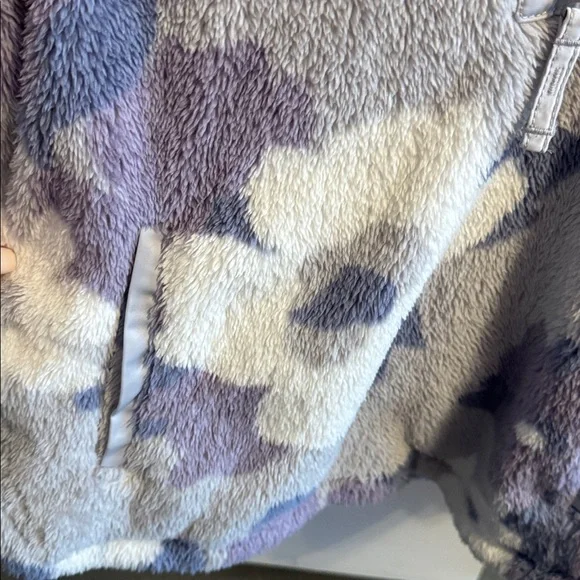 Abercrombie Kids Purple Fleece Jacket - Picture 3 of 4